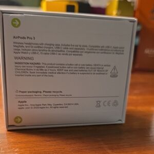 Apple AirPods Pro 3 with USB-C Charging